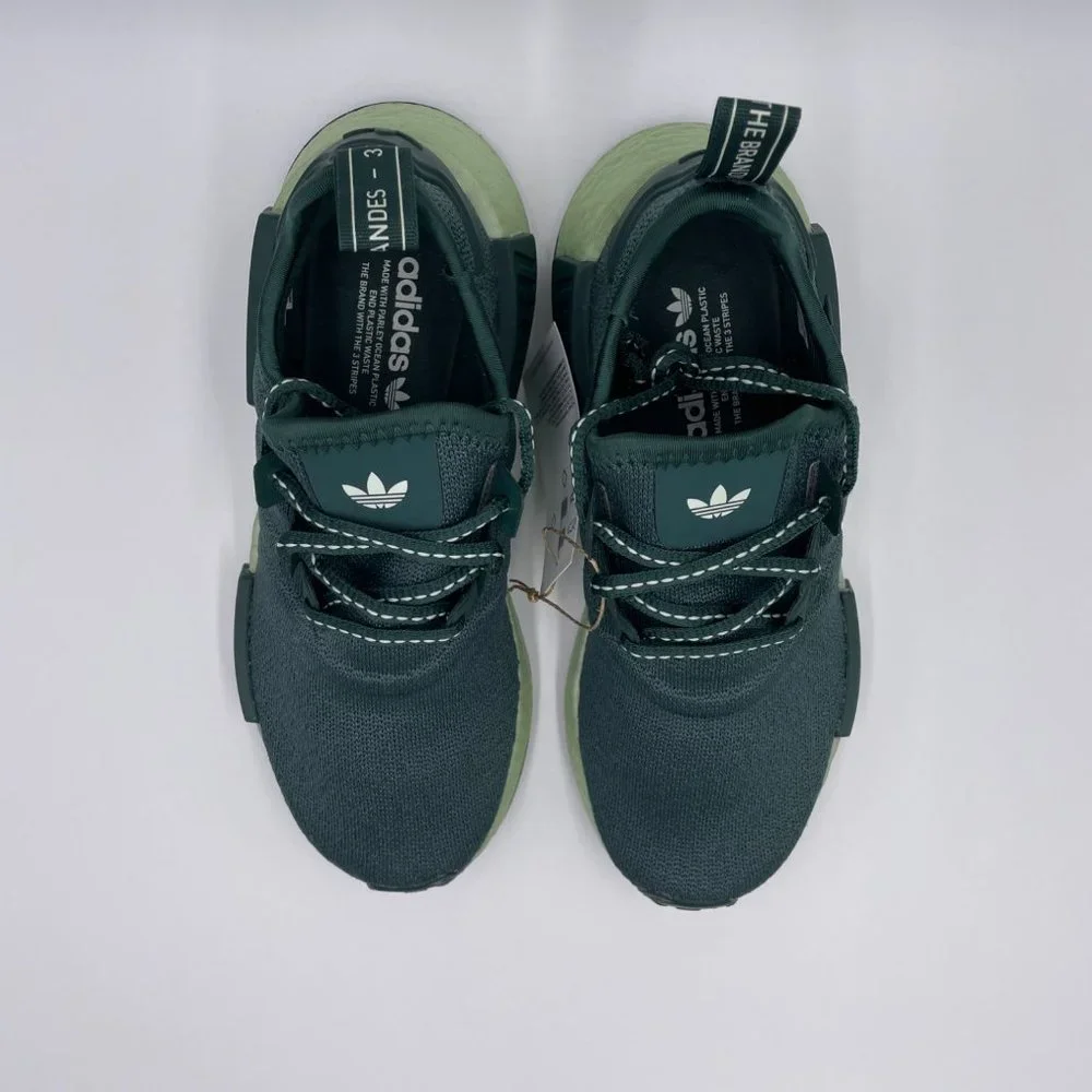adidas NMD R1 Green Womens Shoes - Picture 5 of 8